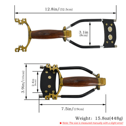 Piaoyu Stainless Steel Slingshot C055