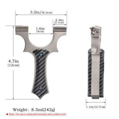Piaoyu Stainless Steel Slingshot C031