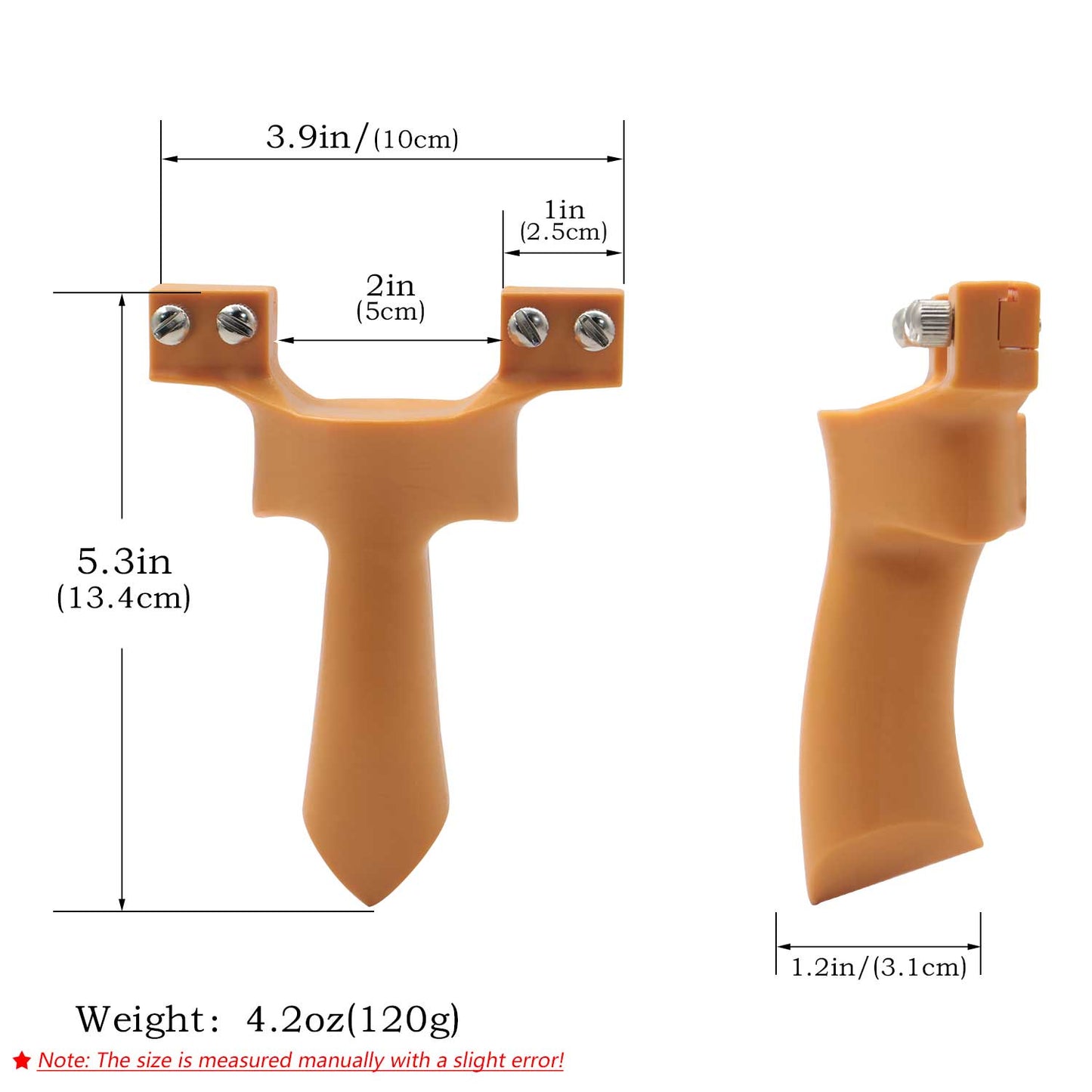 Piaoyu Resin Slingshot B024 - Professional Stainless Steel Hunting Catapult