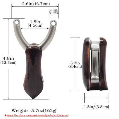 Piaoyu Alloy Slingshot A029 - Professional Stainless Steel Hunting Catapult