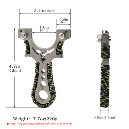 Piaoyu Stainless Steel Slingshot C040