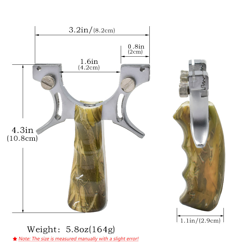 Piaoyu Alloy Slingshot A045 - Professional Stainless Steel Hunting Catapult