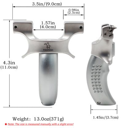 Piaoyu Stainless Steel Slingshot C008