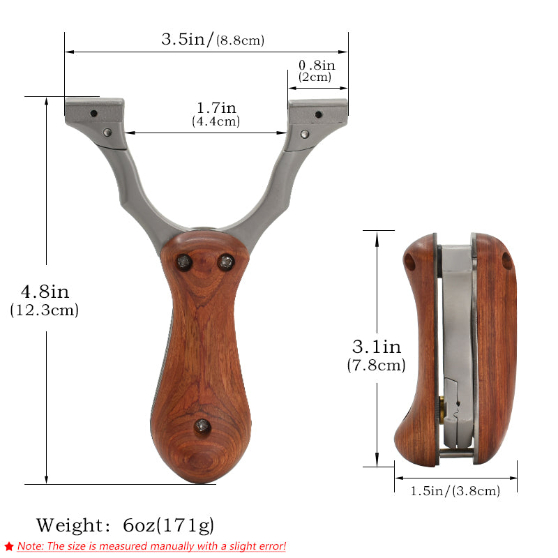 Piaoyu Stainless Steel Slingshot C042