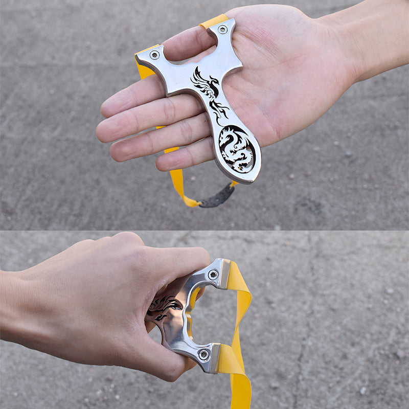 Piaoyu Stainless Steel Slingshot S016