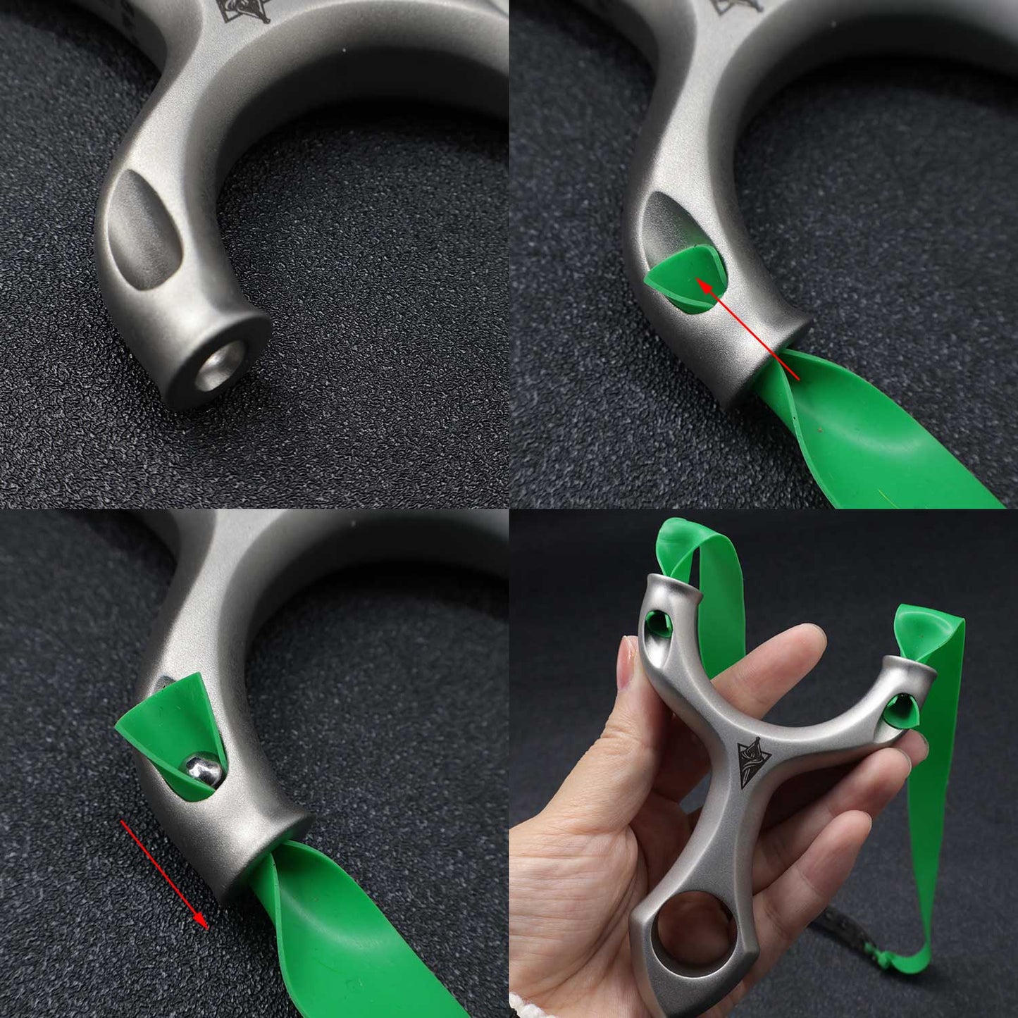 Piaoyu Stainless Steel Slingshot C059