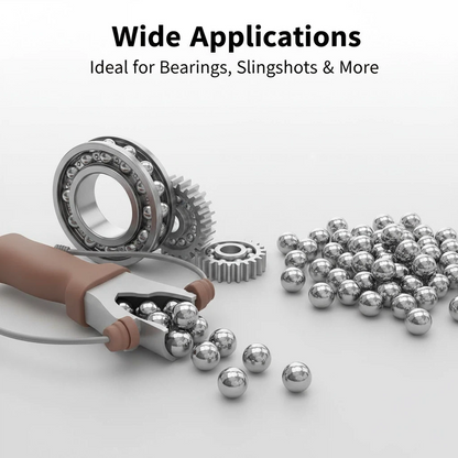 Piaoyu Slingshot Accessories Steel Balls 100pcs