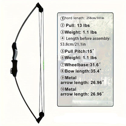 Piaoyu Bow and Arrow for Teens Beginner Archery Set - Professional Archery Target Shooting & Hunting
