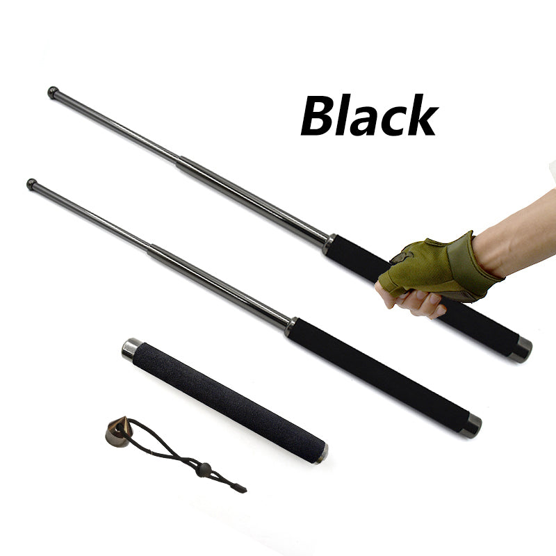 Outdoor Tool Portable Stainless Steel Retractable Stick Sports Training Equipment