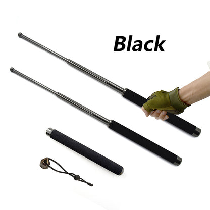 Outdoor Tool Portable Stainless Steel Retractable Stick Sports Training Equipment