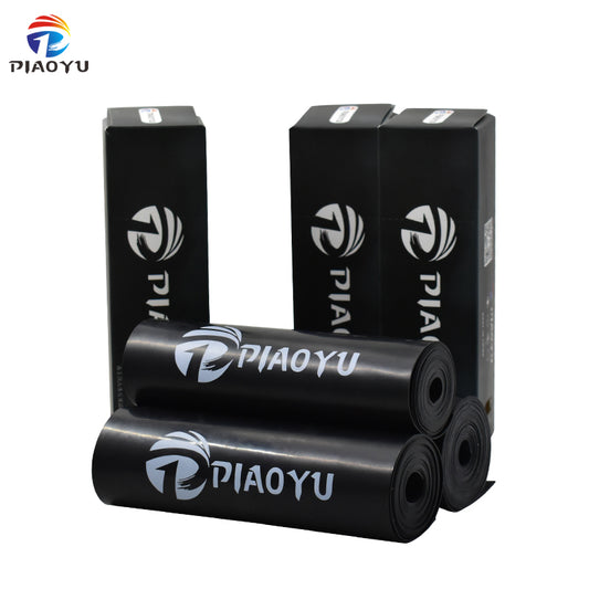 Piaoyu Black 0.65mm/0.75mm/1.0mm Rubber Band R001